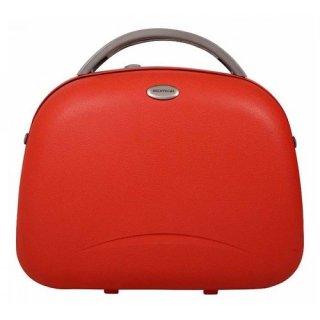 Дорожная косметичка, пластиковый бьюти кейс Vip Collection Kilimanjaro, красный