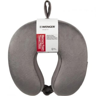 Дорожня подушка флісова Wenger Memory Foam Travel Neck Pillow