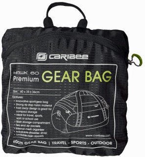 Дорожная складная сумка Caribee Hawk 60 Black