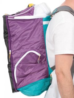 Дорожная спортивная сумка (рюкзак) OGIO 8.0 ENDURANCE BAG Purple/Teal