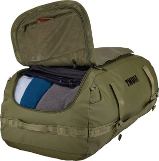 Дорожня (спортивна) сумка Thule Chasm на 130 л із нейлону Зелена