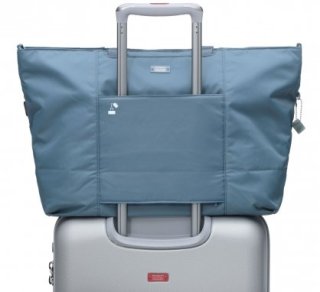 Дорожня сумка 26,8 л з відділенням для ноутбука Hedgren Inter City Tote Swing XL Dolphin Blue