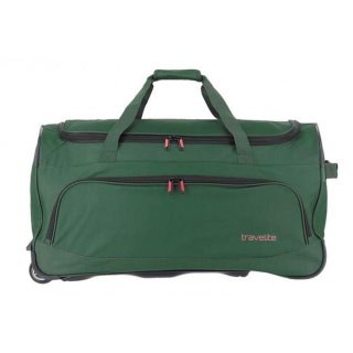 Дорожная сумка на колесах Travelite Basics 89 л Зеленая