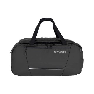 Дорожная сумка Travelite Basics на 51 л из водоотталкивающего полиэстера Черная