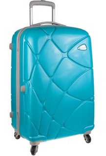 Дорожный чемодан гигант 105 л. Carlton Reef, бирюзовый
