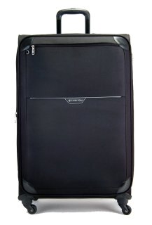 Дорожный чемодант гигант 4-х колесный 104/119 л. CARLTON Polaris черный