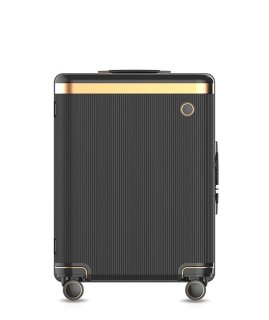 Echolac DYNASTY 40 л чемодан из поликарбоната на 4 колесах черный