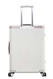 Echolac DYNASTY 98 л чемодан из поликарбоната на 4 колесах белый
