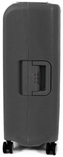 Echolac FUSION 67 л чемодан из полипропилена на 4 колесах серый