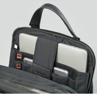 Echolac SKYLIGHT міський рюкзак для ноутбука 17" з поліестеру чорний