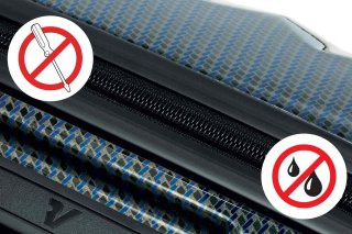 Элитный чемодан 38 л Roncato UNO ZSL Premium Carbon Ottanio/carbon