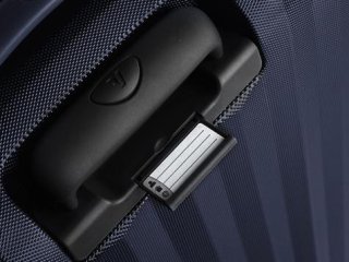 Елітна валіза 41 л Roncato UNO ZSL Premium Black/blue
