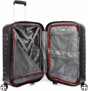 Элитный чемодан 48 л Roncato ZSL Premium Warm grey/carbon