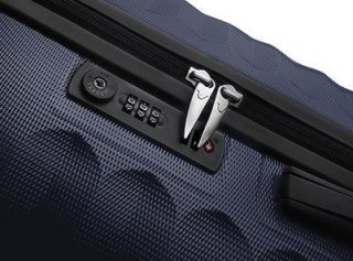 Элитный чемодан 49 л Roncato UNO ZSL Premium Black/blue