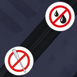 Элитный чемодан 49 л Roncato UNO ZSL Premium Black/blue