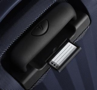 Элитный чемодан 49 л Roncato UNO ZSL Premium Black/blue