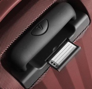 Елітна валіза 71 л Roncato UNO ZSL Premium Black/dark red