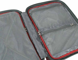 Елітна валіза 85 л Roncato UNO ZSL Premium Black/dark red