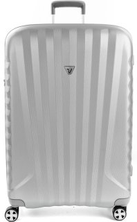 Элитный чемодан гигант 109 л Roncato UNO ZSL Premium 2.0, серебристый