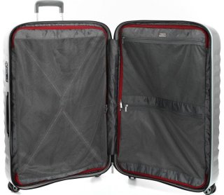Элитный чемодан гигант 109 л Roncato UNO ZSL Premium 2.0, серебристый