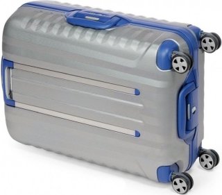 Элитный чемодан гигант 122 л Roncato Uno SL Blue/Silver