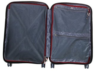Элитный прочный чемодан 85 л Roncato UNO ZSL Premium, черный