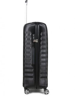 Элитный прочный чемодан гигант 113 л Roncato UNO ZSL Premium, черный