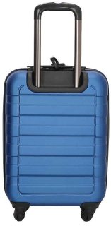 Enrico Benetti Little Rock Steel Blue S 39 л чемодан из пластика на 4 колесах синий