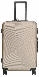 Enrico Benetti Louisville Champagne M 68 л чемодан из пластика на 4 колесах шампань