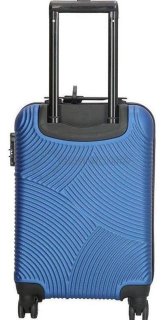 Enrico Benetti Louisville Steel Blue S 33 л чемодан из пластика на 4 колесах синий