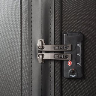 Epic Airwave VTT SL 108 л валіза з поліпропілену на 4 колесах чорна