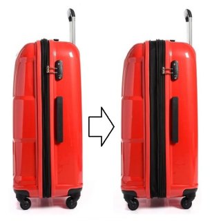 Epic Crate EX (L) Berry Red 103/113 л чемодан из DURALite на 4 колесах красный