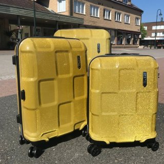 Epic Crate Reflex 103 л чемодан из Duraliton на 4 колесах золотистый