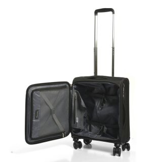 Epic Discovery Ultra 4X (S) Black 36 л чемодан из полиэстера на 4 колесах черный