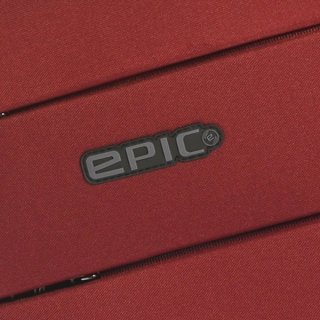 Epic Discovery Ultra 4X (S) Burgundy Red 36 л валіза з поліестеру на 4 колесах темно-червона