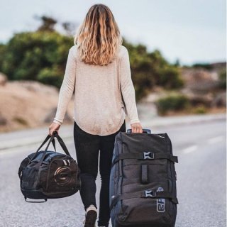 Epic Explorer Gearbag 50 л дорожная сумка из полиэстера черная