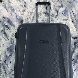 Epic GTO 4.0 103/113 л валіза з полікарбонату на 4 колесах сіра