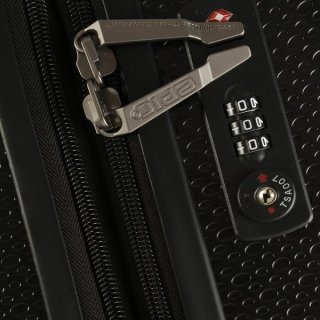 Epic GTO 4.0 69/78 л чемодан из поликарбоната на 4 колесах черный