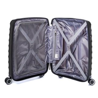 Epic Jetstream SL 39 л чемодан из полипропилена на 4 колесах черный