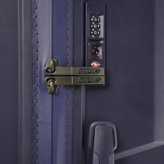Epic Phantom SL 37 л чемодан из полипропилена на 4 колесах фиолетовый