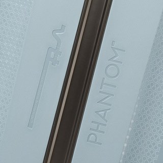 Epic Phantom SL 37 л чемодан из полипропилена на 4 колесах серо-голубой