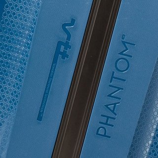 Epic Phantom SL 37 л чемодан из полипропилена на 4 колесах синий