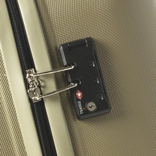Epic POP 4X IV 65 л валіза з полікарбонату на 4 колесах бежева