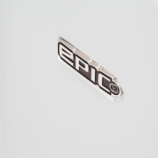 Epic POP Neo 65 л валіза з полікарбонату на 4 колесах світло-сіра