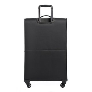 Epic Quantum (L) Black 89/104 л чемодан из полиэстера на 4 колесах черный