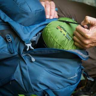 Ferrino Transalp 100 л рюкзак туристичний з поліестеру синий