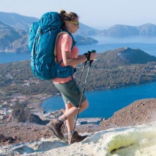 Ferrino Transalp 60 л рюкзак туристичний для жінок з поліестеру синій