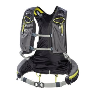 Ferrino X-Track 15 л рюкзак спортивний з нейлону чорний з жовтим