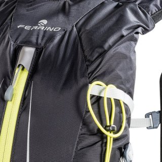 Ferrino X-Track 15 л рюкзак спортивний з нейлону чорний з жовтим