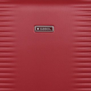 Gabol Balance (L) Red 85 л чемодан из ABS пластика на 4 колесах красный